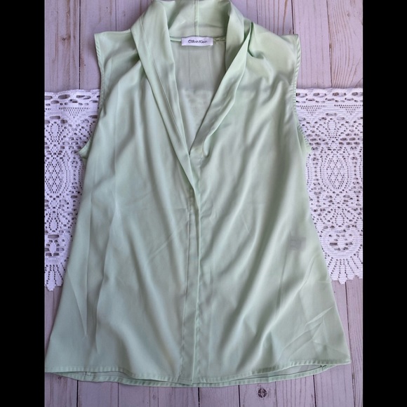 Calvin Klein sleeveless dress top - Picture 1 of 3
